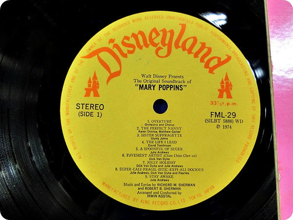 Various - Walt Disney's Mary Poppins (The Original Soundtrack Of) (...