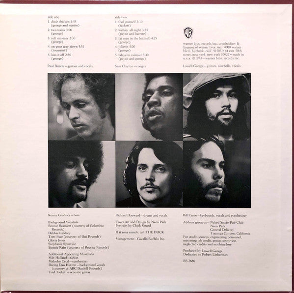 Little Feat - Dixie Chicken (Vinyl, LP, Album, Repress) Very Good Plus (VG+) / Very Good Plus (VG+)