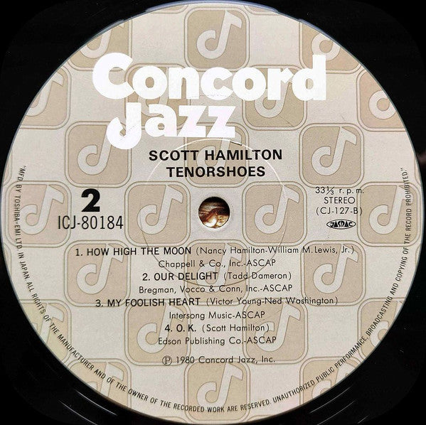 Scott Hamilton - Tenorshoes (Vinyl, LP, Album)