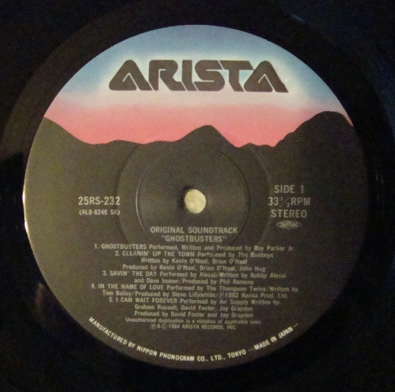 Various - Ghostbusters - Original Soundtrack Album (Vinyl, LP, Album)