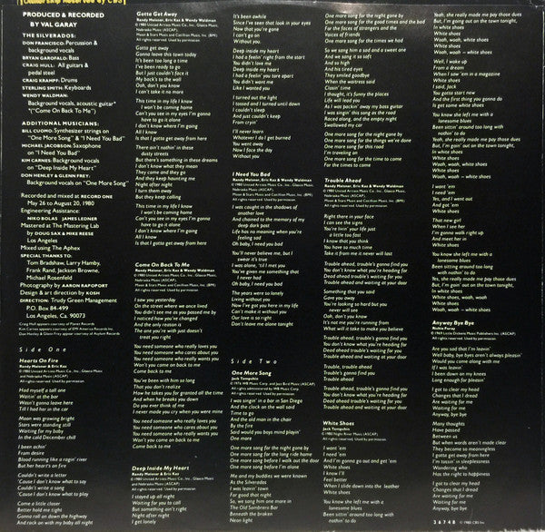 Randy Meisner - One More Song (Vinyl, LP, Album, Stereo) Very Good (VG) / Very Good (VG)