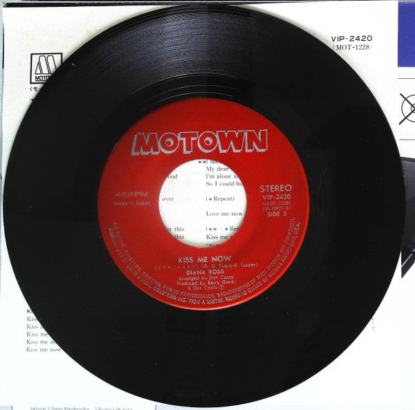 Diana Ross - Love Hangover (Vinyl, 7", Single, 45 RPM) Very Good Plus (VG+) / Very Good (VG)