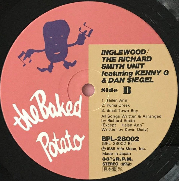 The Richard Smith Unit - Inglewood (Vinyl, LP, Album) Near Mint (NM or M-) / Very Good Plus (VG+)