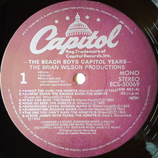 The Beach Boys - The Capitol Years (Vinyl, Box Set, LP, Compilation...