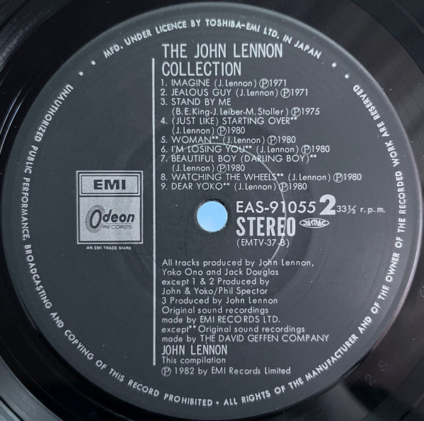 John Lennon - The John Lennon Collection (Vinyl, LP, Compilation, S...