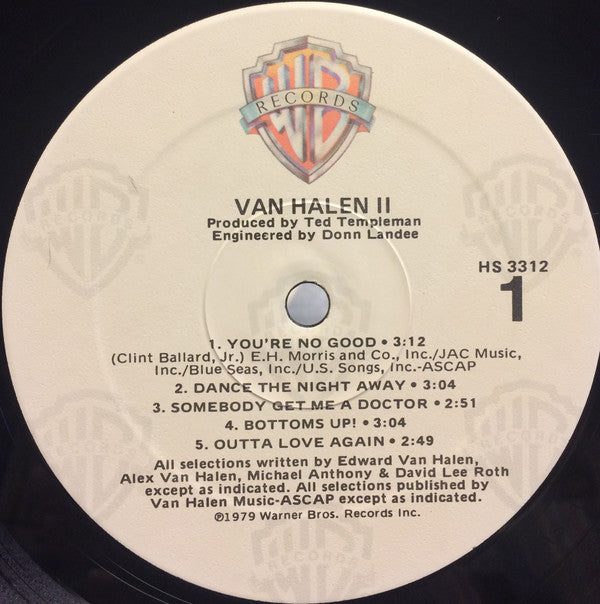 Van Halen - Van Halen II (Vinyl, LP, Album, Reissue, Stereo) Good Plus (G+) / Very Good Plus (VG+)