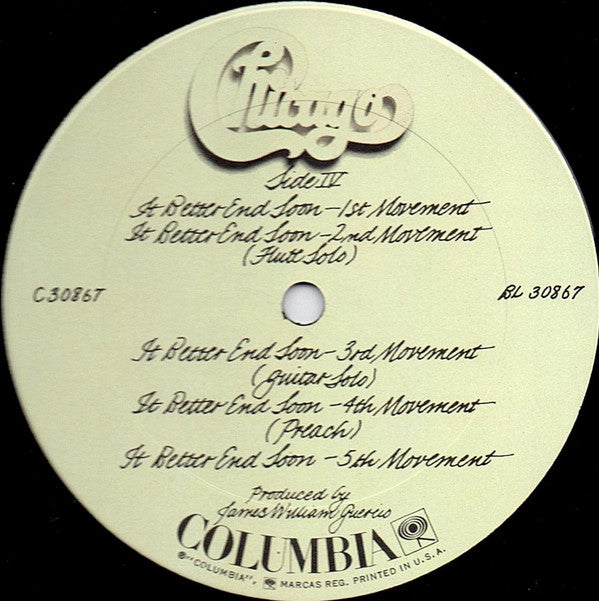 Chicago (2) - Chicago At Carnegie Hall (Volumes I, II, III And IV) (4xVinyl, Box Set, LP, Album, Stereo) Very Good (VG) / Good Plus (G+)