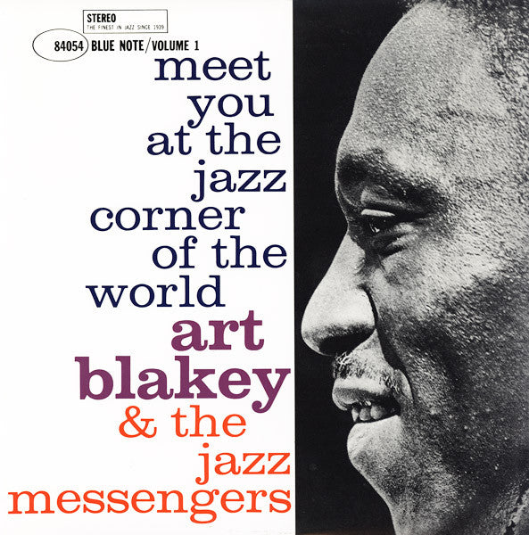 Art Blakey & The Jazz Messengers - Meet You At The Jazz Corner Of The World (Volume 1) (Vinyl, LP, Album, Stereo, Reissue, Limited Edition) Near Mint (NM or M-) / Very Good Plus (VG+)