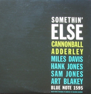 Cannonball Adderley - Somethin' Else (Vinyl, LP, Album, Stereo, Rei...