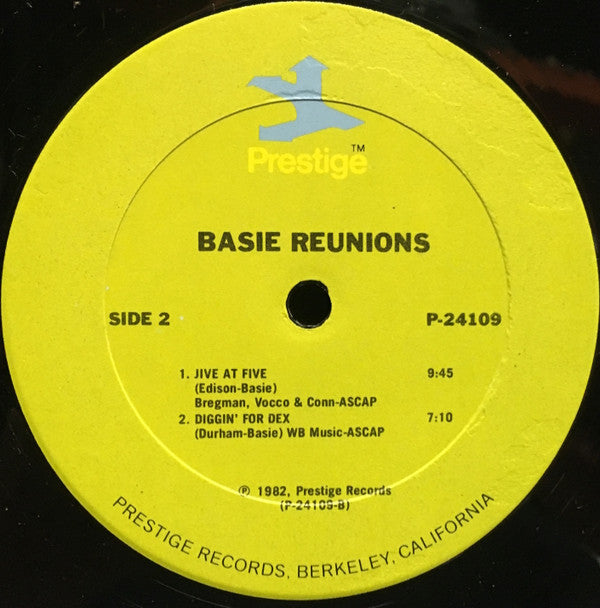 Buck Clayton - Basie Reunions (Vinyl, Vinyl, All Media, LP, Album, Reissue, LP, Album, Reissue, Compilation, Remastered) Very Good Plus (VG+) / Very Good (VG)