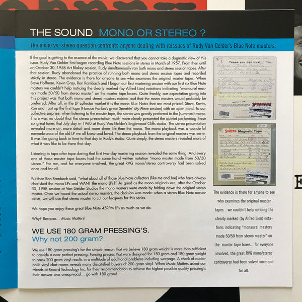Johnny Coles - Little Johnny C (2xVinyl, 12", 45 RPM, Limited Edition, Reissue, Remastered, Stereo) Very Good Plus (VG+) / Very Good Plus (VG+)