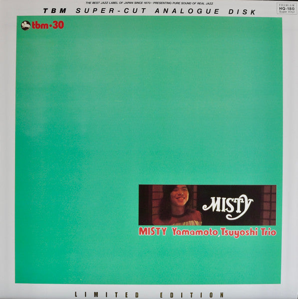 Tsuyoshi Yamamoto Trio - Misty (Vinyl, LP, Album, Limited Edition, Reissue, Stereo) Near Mint (NM or M-) / Near Mint (NM or M-)