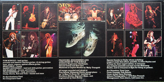 Boston - Don't Look Back (Vinyl, LP, Album, Stereo) Good Plus (G+) / Good Plus (G+)