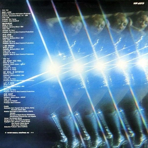 The Atlanta Disco Band - Bad Luck (Vinyl, LP, Album, Promo) Very Good (VG) / Very Good (VG)
