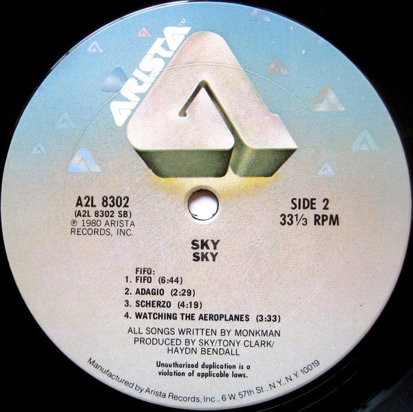 Sky (4) - Sky (2xVinyl, LP, Album) Very Good Plus (VG+) / Very Good Plus (VG+)