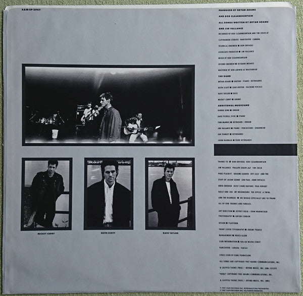Bryan Adams - Into The Fire (Vinyl, LP, Album) Very Good Plus (VG+) / Very Good Plus (VG+)