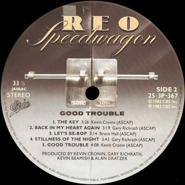 REO Speedwagon - Good Trouble (Vinyl, LP, Album)