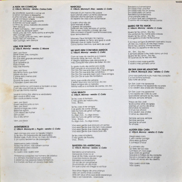 Menudo - A Festa Vai Começar (Vinyl, LP, Album) Very Good Plus (VG+) / Very Good (VG)