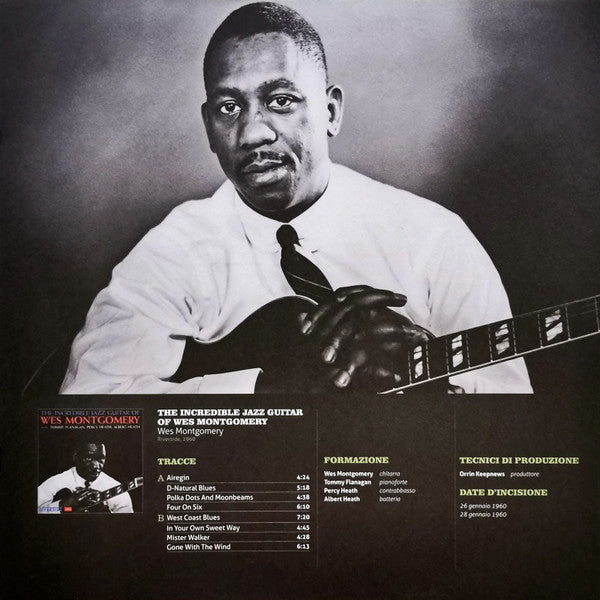 Wes Montgomery - The Incredible Jazz Guitar Of Wes Montgomery (Vinyl, LP, Album, Stereo, Reissue) Near Mint (NM or M-) / Near Mint (NM or M-)
