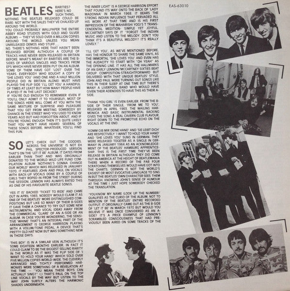 The Beatles - Rarities = レアリティーズ (Vinyl, LP, Album, Compilation, St...