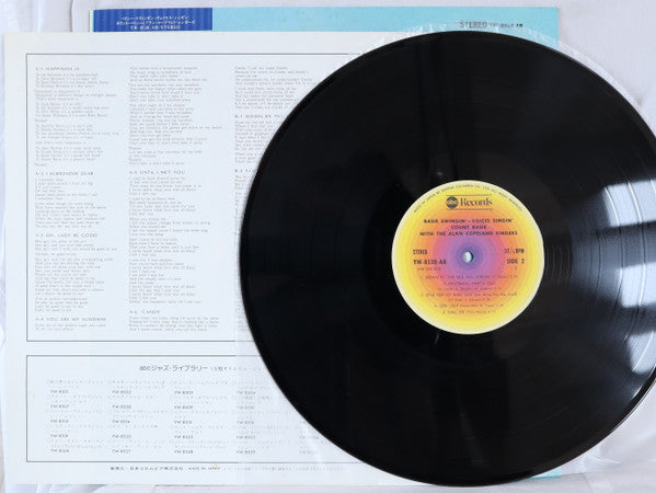 Count Basie - Basie Swingin' Voices Singin' (Vinyl, LP, Album, Stereo, Reissue) Very Good (VG) / Very Good (VG)