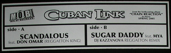 Cuban Link - Scandalous / Sugar Daddy (Vinyl, 12") Very Good Plus (VG+) / Generic