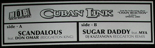 Cuban Link - Scandalous / Sugar Daddy (Vinyl, 12") Very Good Plus (VG+) / Generic