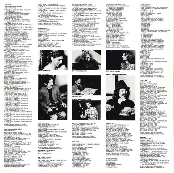 Captain Beefheart - Shiny Beast (Bat Chain Puller) (Vinyl, LP, Album) Very Good (VG) / Very Good Plus (VG+)