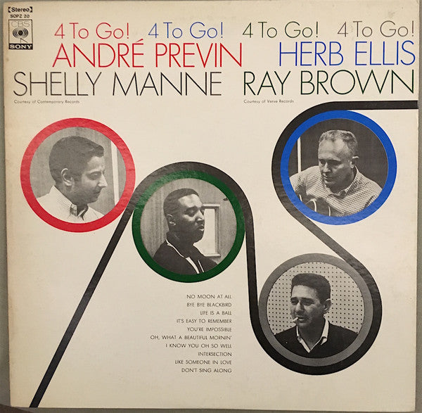 André Previn - 4 To Go! (Vinyl, LP, Album, Reissue, Stereo)