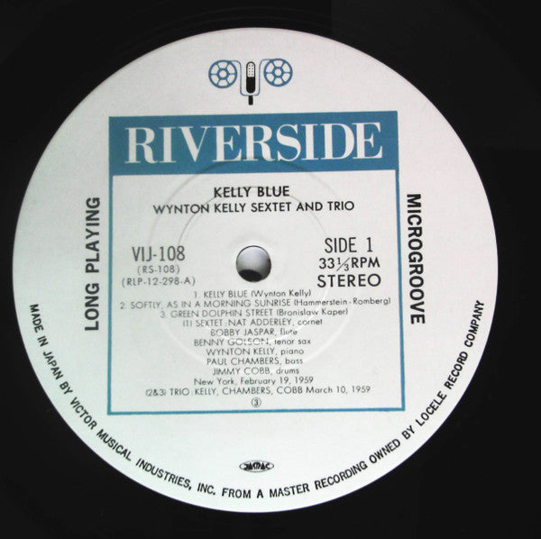 Wynton Kelly - Kelly Blue (Vinyl, LP, Album, Reissue)