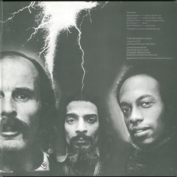 Weather Report - Weather Report Live In Tokyo (2xVinyl, LP, Album, Reissue) Very Good Plus (VG+) / Very Good (VG)