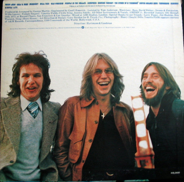 America (2) - Hearts (Vinyl, LP, Album)