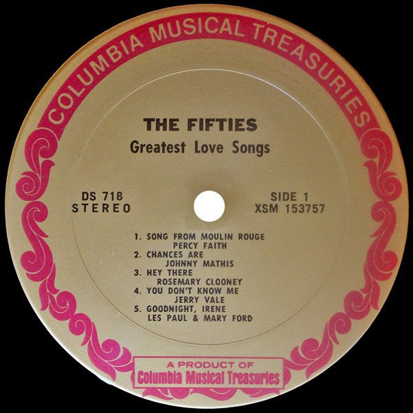 Various - The 50's Greatest Love Songs / The 50's Golden Hits To Remember (2xVinyl, LP, Compilation) Very Good Plus (VG+) / Very Good (VG)