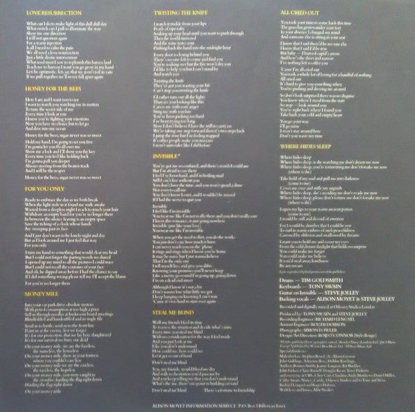 Alison Moyet - Alf (Vinyl, LP, Album)