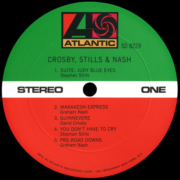 Crosby, Stills & Nash - Crosby, Stills & Nash (Vinyl, LP, Album, Reissue, Remastered, Stereo) Very Good Plus (VG+) / Very Good Plus (VG+)