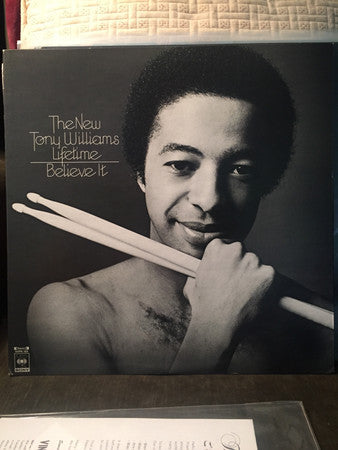 The New Tony Williams Lifetime - Believe It (Vinyl, LP, Album) Near Mint (NM or M-) / Good Plus (G+)