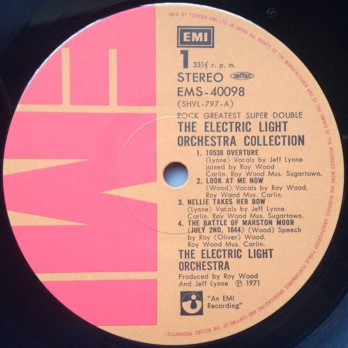 Electric Light Orchestra - The Electric Light Orchestra Collection (2xVinyl, LP, Compilation, Reissue, Stereo) Near Mint (NM or M-) / Very Good Plus (VG+)