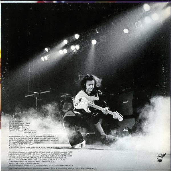 Rainbow - Ritchie Blackmore's Rainbow (Vinyl, LP, Album, Reissue, Stereo) Very Good Plus (VG+) / Very Good (VG)