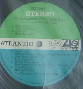 Iron Butterfly - Metamorphosis (Vinyl, LP, Album) Very Good (VG) / Very Good Plus (VG+)