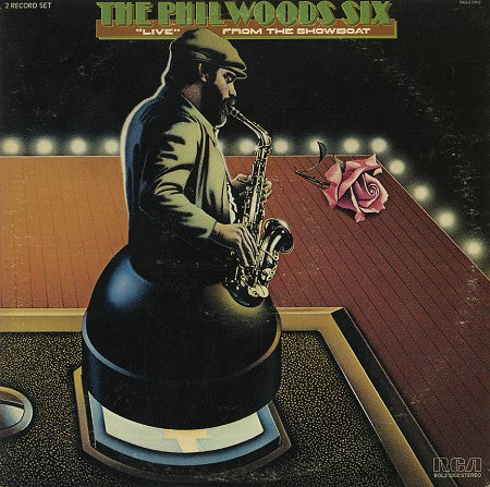 The Phil Woods Six - Live From The Showboat (2xVinyl, LP, Album, Stereo) Very Good Plus (VG+) / Very Good (VG)