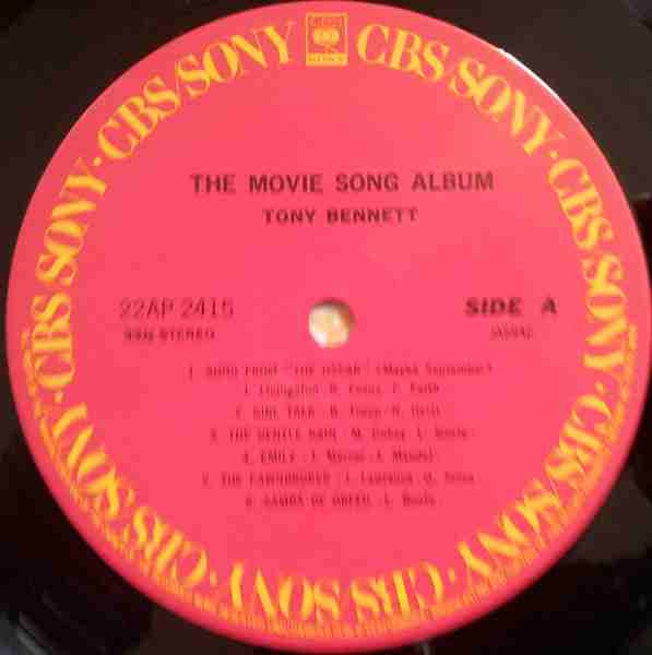 Tony Bennett - The Movie Song Album (Vinyl, LP, Album, Reissue, Stereo) Near Mint (NM or M-) / Near Mint (NM or M-)