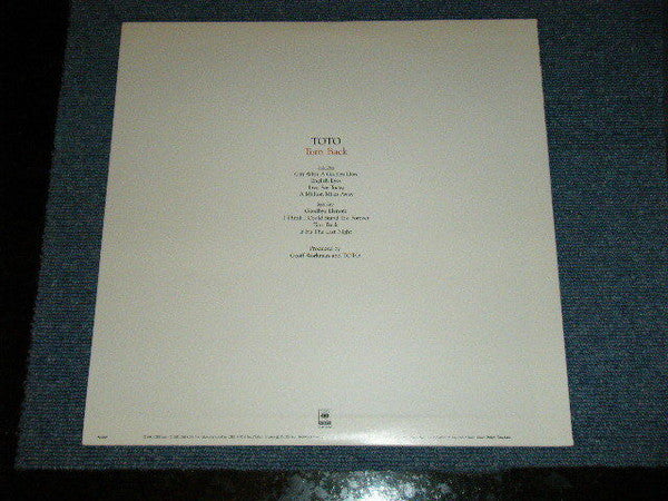 Toto - Turn Back (Vinyl, LP, Album, Stereo)