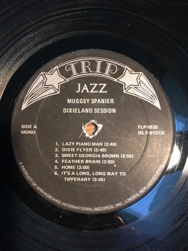 Muggsy Spanier - Dixieland Session 1950 (Vinyl, LP, Album, Reissue, Mono) Very Good (VG) / Very Good (VG)