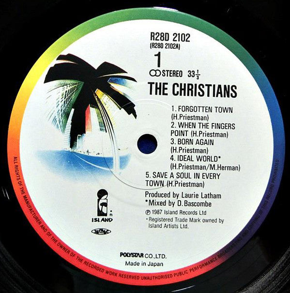 The Christians - The Christians (Vinyl, LP, Album) Near Mint (NM or M-) / Very Good (VG)