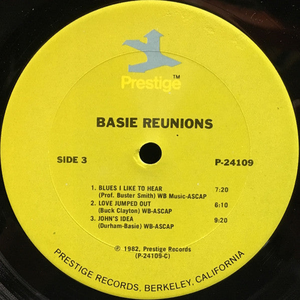 Buck Clayton - Basie Reunions (Vinyl, Vinyl, All Media, LP, Album, Reissue, LP, Album, Reissue, Compilation, Remastered) Very Good Plus (VG+) / Very Good (VG)