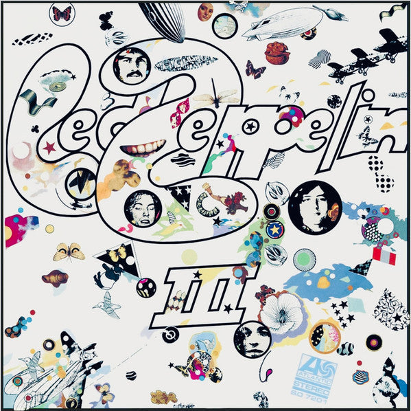 Led Zeppelin - Led Zeppelin III (Vinyl, LP, Album, Reissue) Very Good Plus (VG+) / Near Mint (NM or M-)
