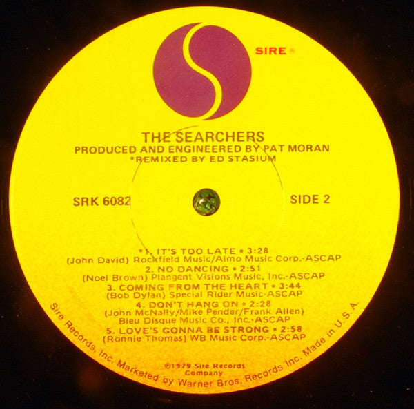 The Searchers - The Searchers (Vinyl, LP, Album) Very Good Plus (VG+) / Good Plus (G+)