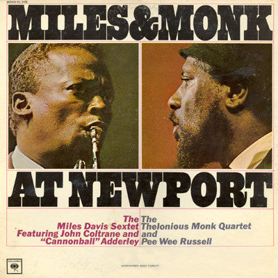 The Miles Davis Sextet - Miles & Monk At Newport (Vinyl, LP, Album, Stereo) Very Good Plus (VG+) / Very Good Plus (VG+)