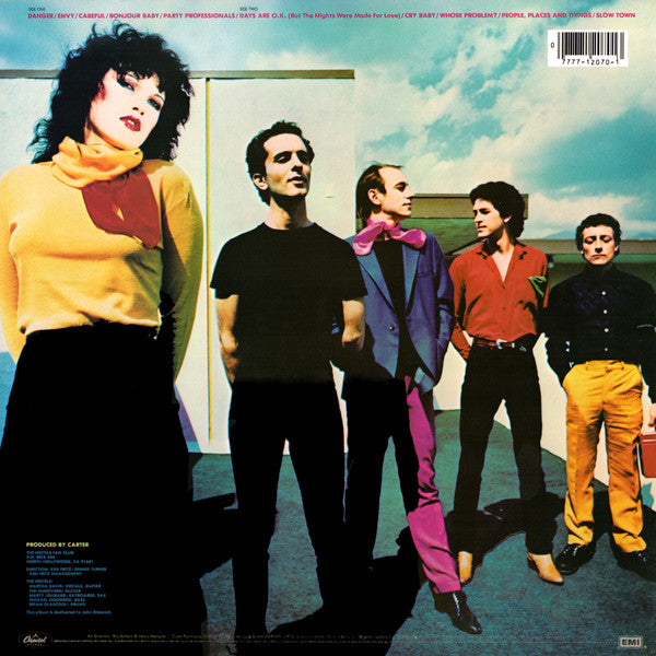 The Motels - Careful (Vinyl, LP, Album) Very Good (VG) / Very Good (VG)