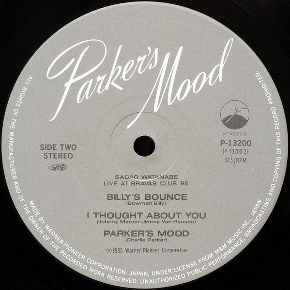 Sadao Watanabe - Parker's Mood - Sadao Watanabe Live At Bravas Club...